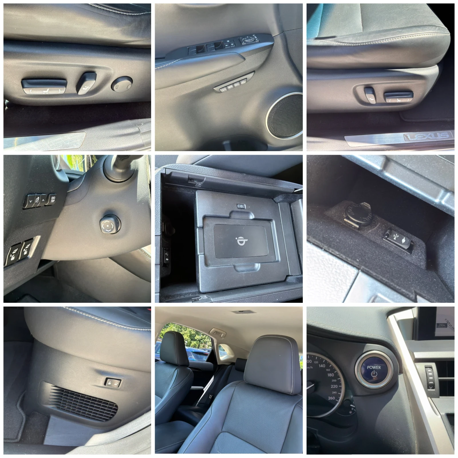 Lexus NX 300h 2.5h 197к.с 4x4 luxury с ГАРАНЦИЯ , снимка 13 - Автомобили и джипове - 54928992