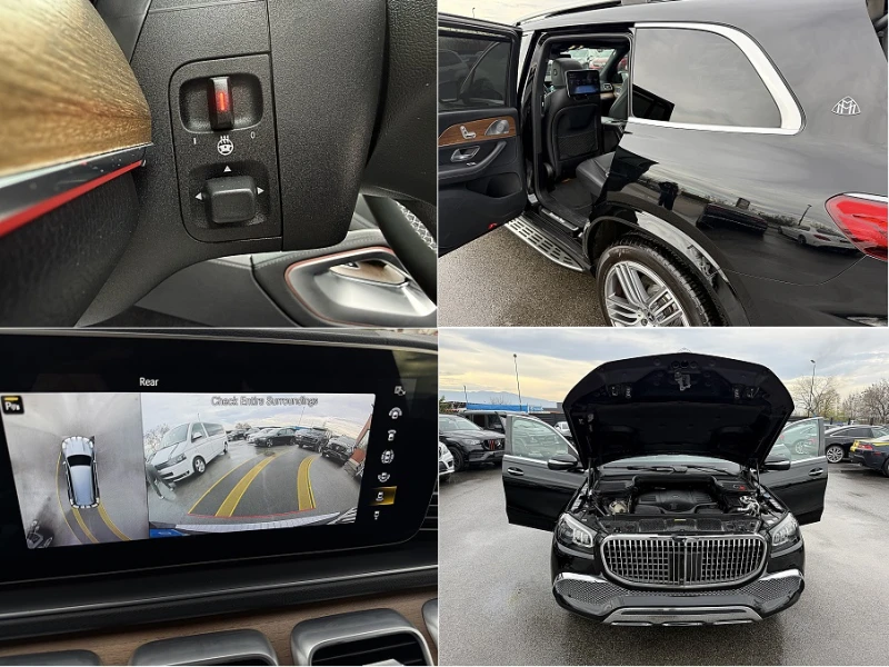 Mercedes-Benz GLS 450 MAYBACH-DISTRONIK-PANORAMA-MONITORI-4x4-ПОДГРЯВАНЕ, снимка 17 - Автомобили и джипове - 52555729