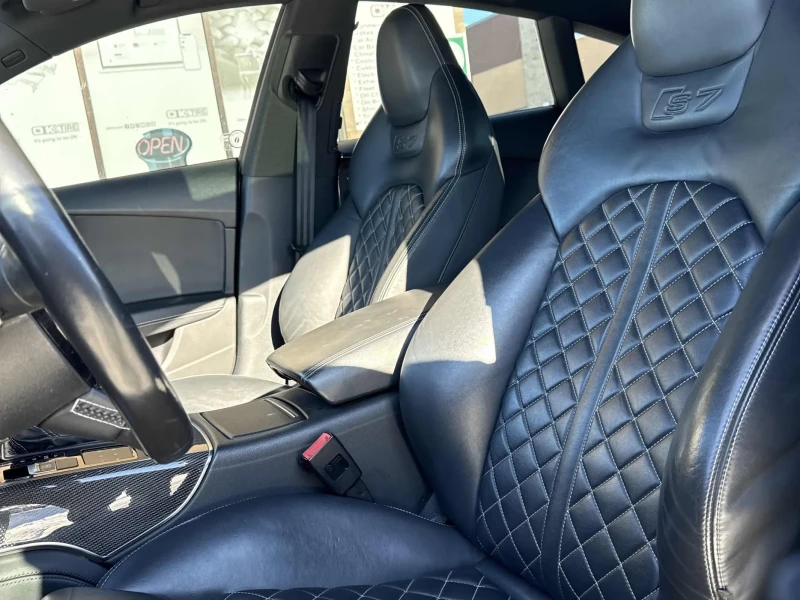 Audi S7 FULL* LED* BANG* OLUFSEN* 360КАМЕРА* КЕЙЛЕС* LANE*, снимка 14 - Автомобили и джипове - 53181186