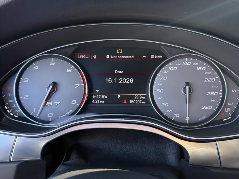 Audi S7 FULL* LED* BANG* OLUFSEN* 360КАМЕРА* КЕЙЛЕС* LANE*, снимка 10 - Автомобили и джипове - 53181186