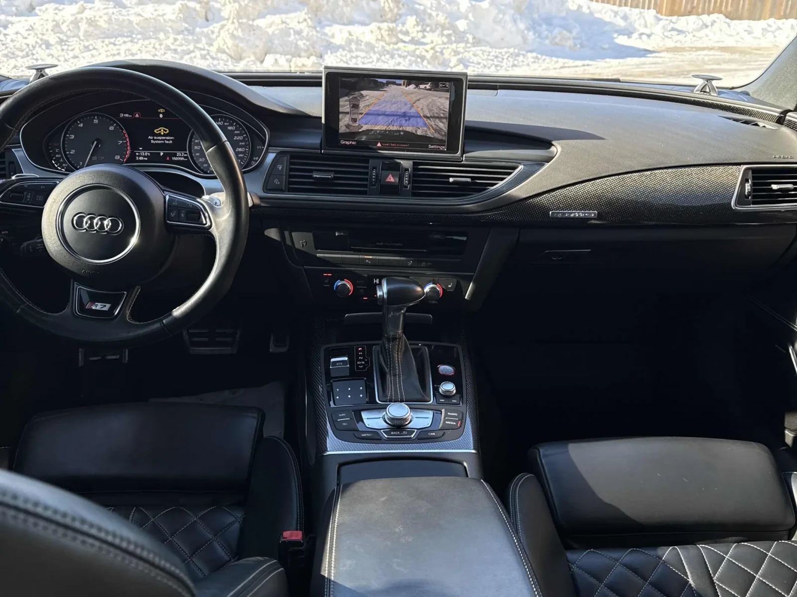 Audi S7 FULL* LED* BANG* OLUFSEN* 360КАМЕРА* КЕЙЛЕС* LANE* - изображение 9