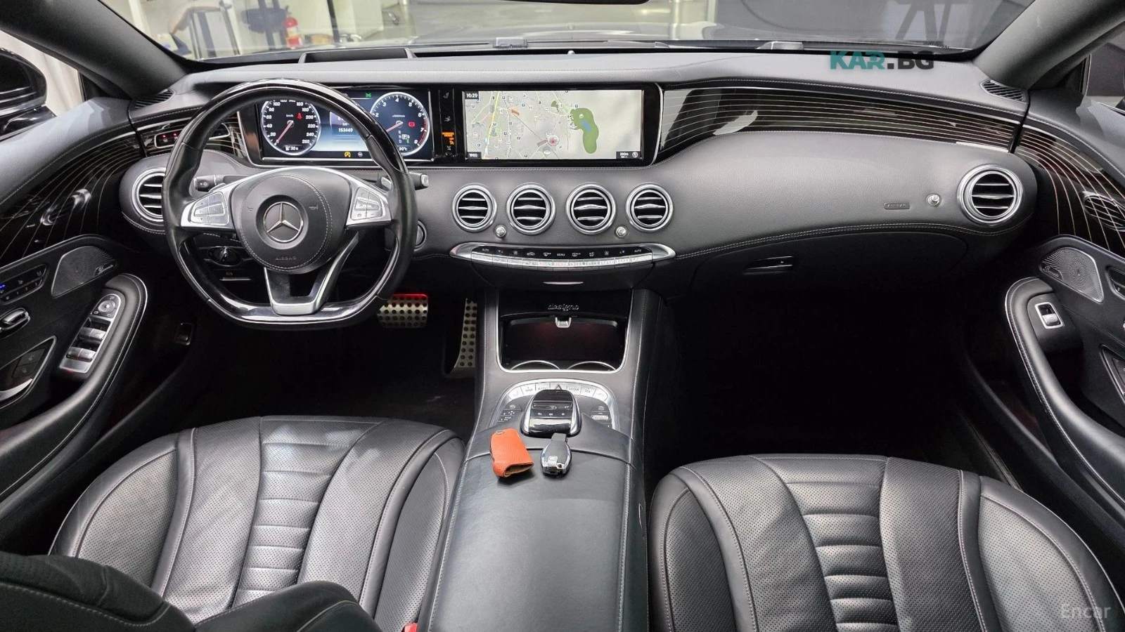 Mercedes-Benz S 400 4МАТIC/HUD/360 VIEW/DISTRONIC, снимка 8 - Автомобили и джипове - 54901355