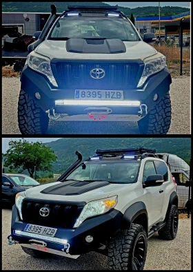 Toyota Land cruiser 190кс   Of Road Dubai White Wrap Keyless Go 4x4 , снимка 4