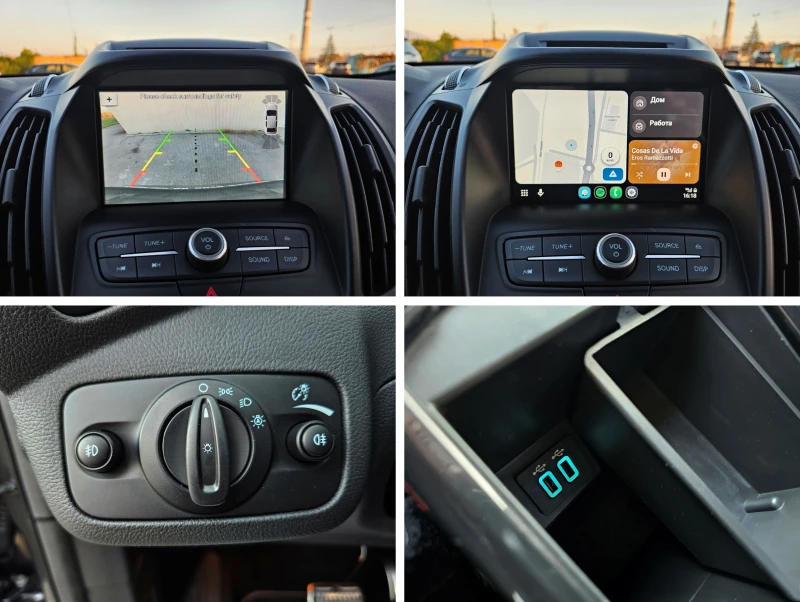 Ford Kuga 2.0 AWD 180к.с. ST LINE 42000км НОВ ДВИГАТЕЛ, снимка 16 - Автомобили и джипове - 52433215