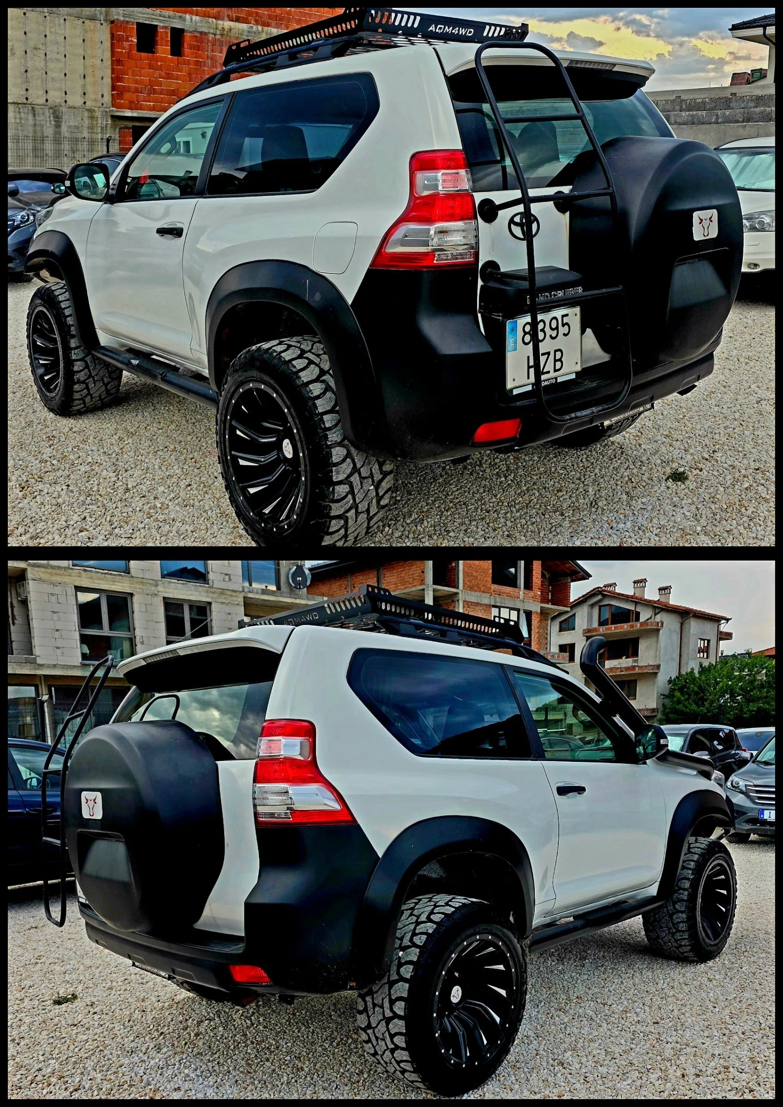 Toyota Land cruiser 190кс   Of Road Dubai White Wrap Keyless Go 4x4 , снимка 7 - Автомобили и джипове - 55124913