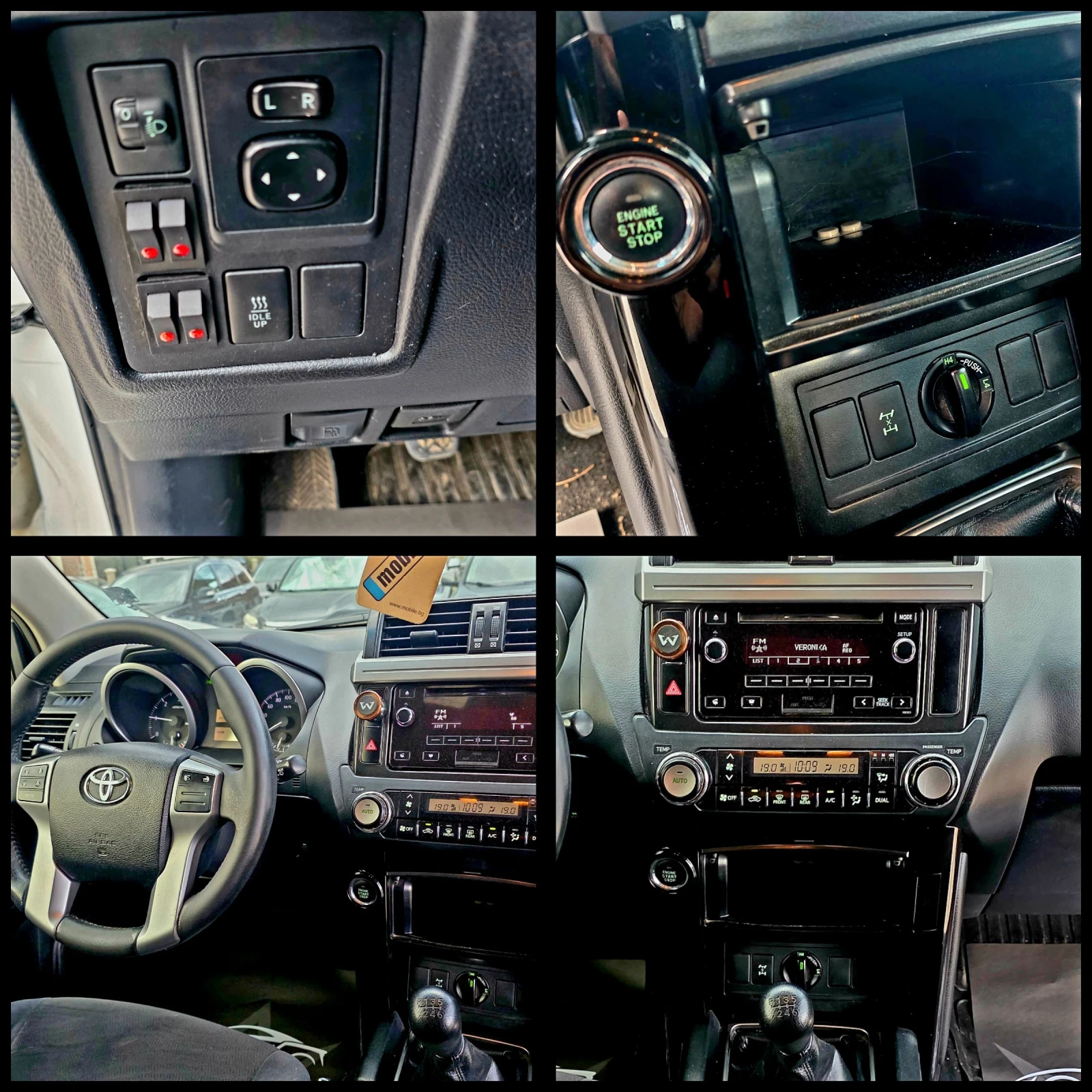 Toyota Land cruiser 190кс   Of Road Dubai White Wrap Keyless Go 4x4 , снимка 10 - Автомобили и джипове - 55124913
