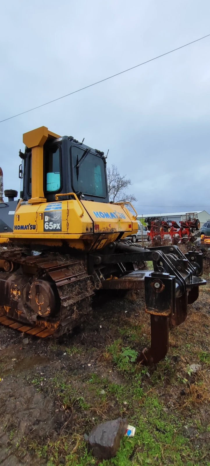 Булдозер Komatsu D65PX-15E0, снимка 4 - Индустриална техника - 47879077