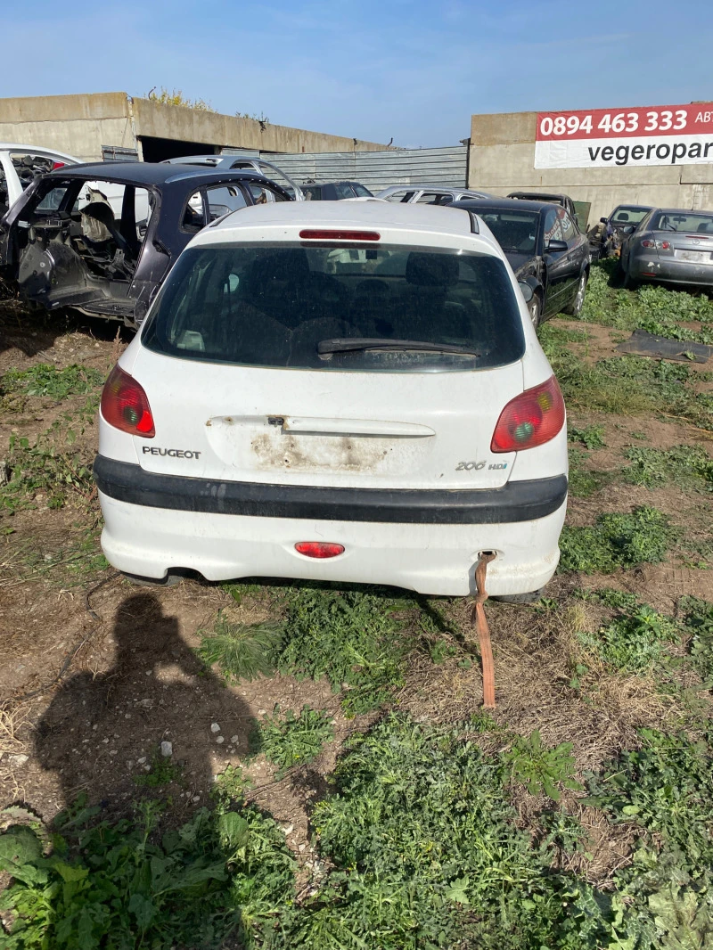 Peugeot 206 2.0hdi, снимка 1 - Автомобили и джипове - 42765617