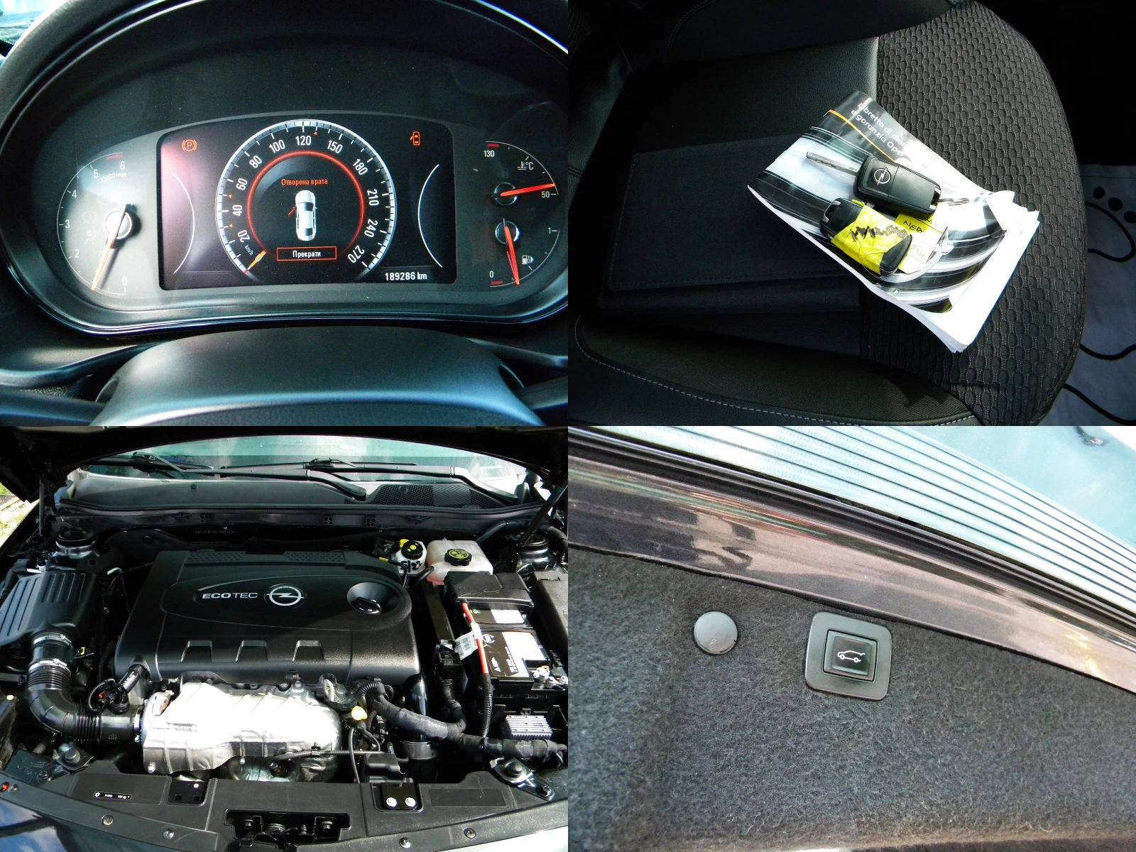Opel Insignia SPORTS TOURER* 2.0CDTI-6ck* FACE -COSMO* KATO НОВА - изображение 9