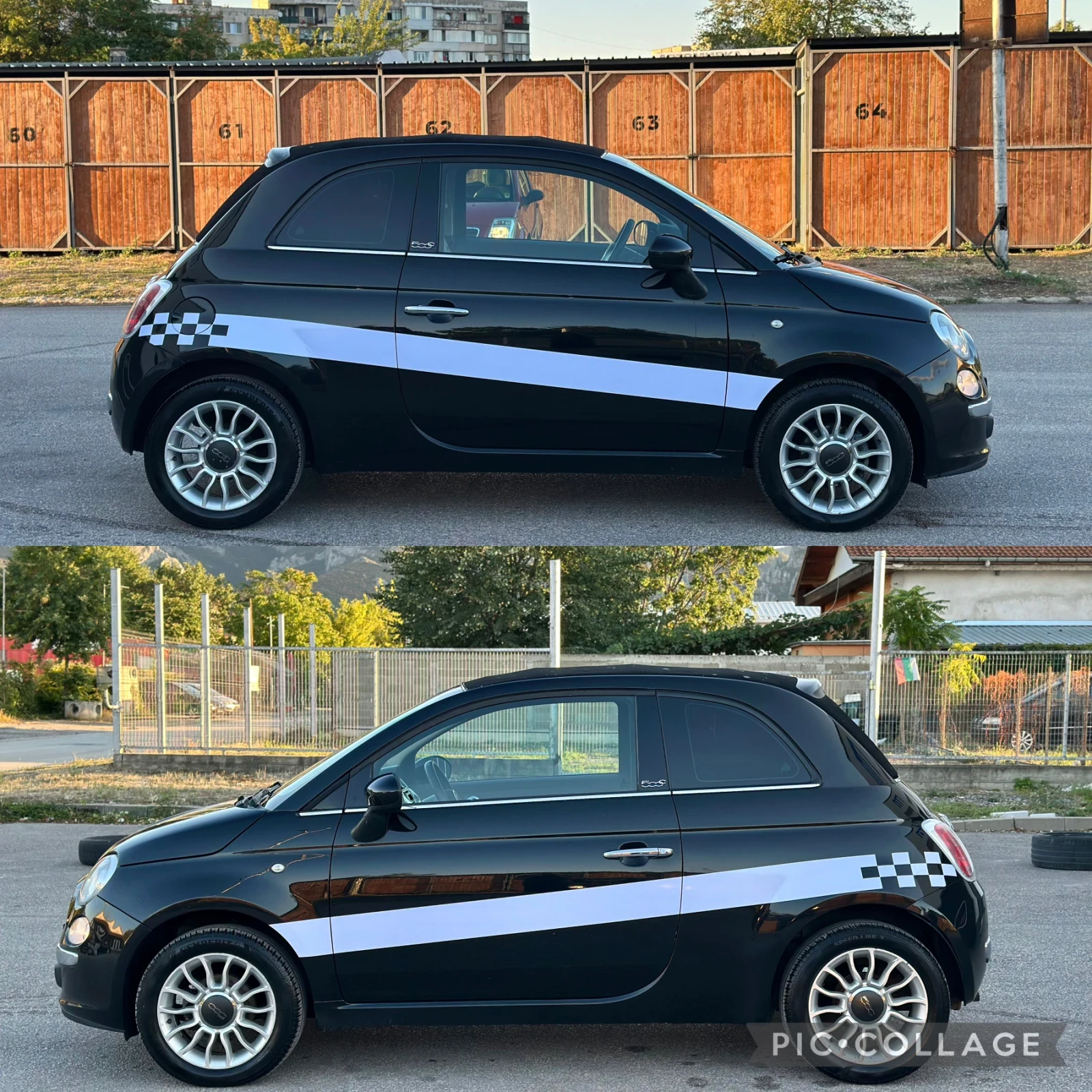 Fiat 500 1.2i* Кабрио* Климатик*  - изображение 7