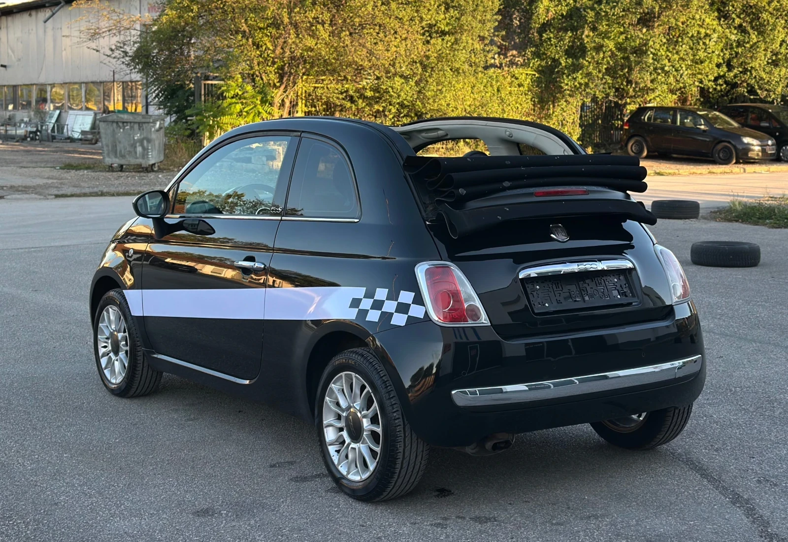 Fiat 500 1.2i* Кабрио* Климатик*  - изображение 6