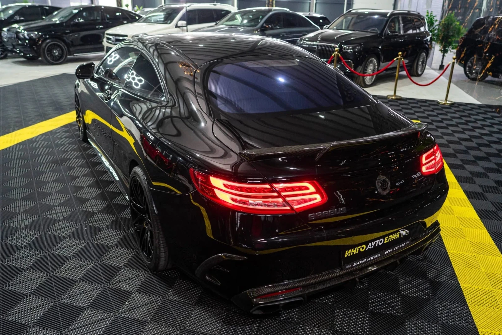 Mercedes-Benz S 63 AMG FULL BRABUS PACK CARBON BURM HUD 360 ЛИЗИНГ 100%, снимка 7 - Автомобили и джипове - 54969052