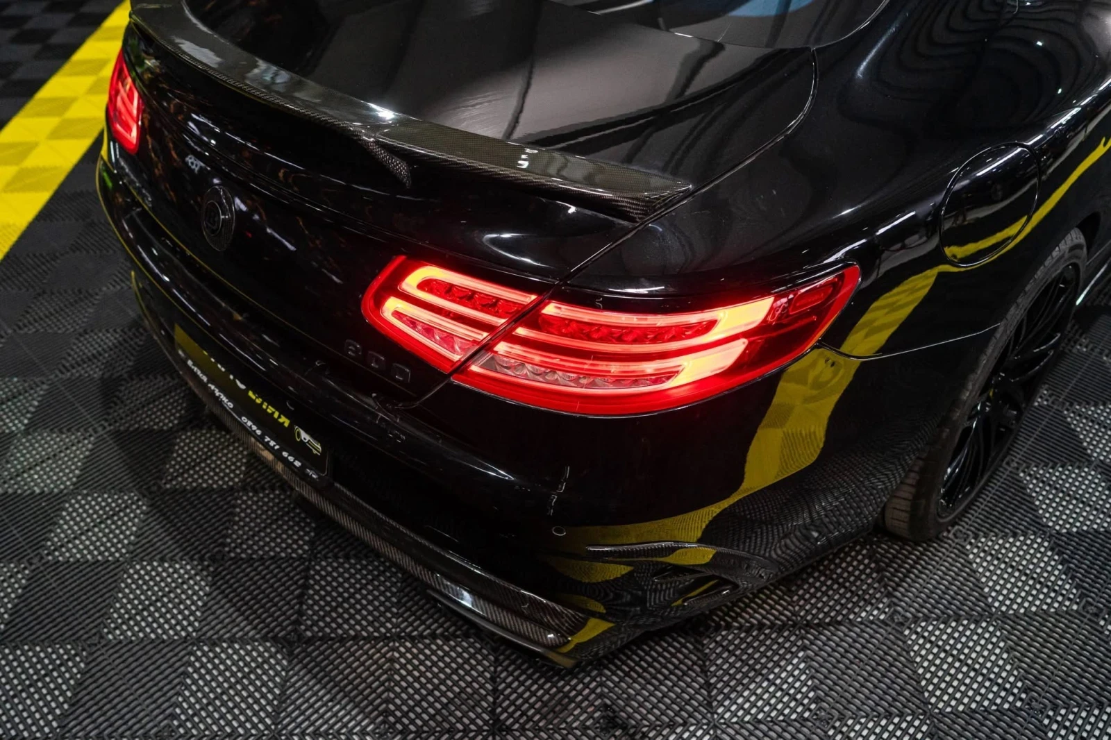 Mercedes-Benz S 63 AMG FULL BRABUS PACK CARBON BURM HUD 360 ЛИЗИНГ 100%, снимка 9 - Автомобили и джипове - 54969052
