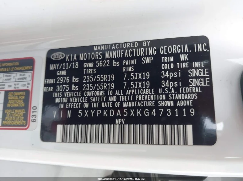 Kia Sorento SX, снимка 9 - Автомобили и джипове - 53309717