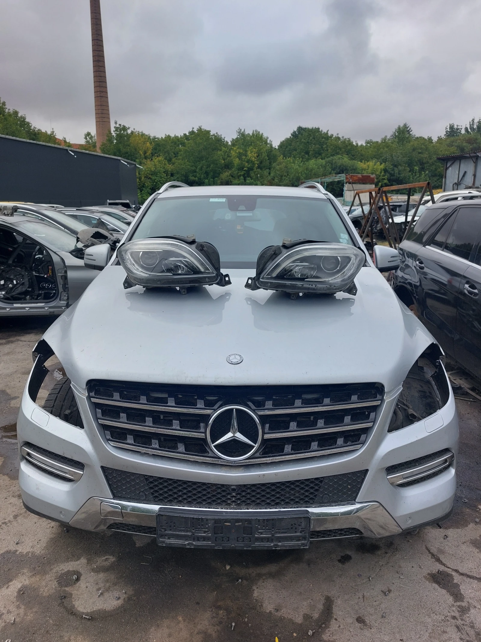 Mercedes-Benz ML 350 BlueTEC W166 Ляв Волан - [1] 