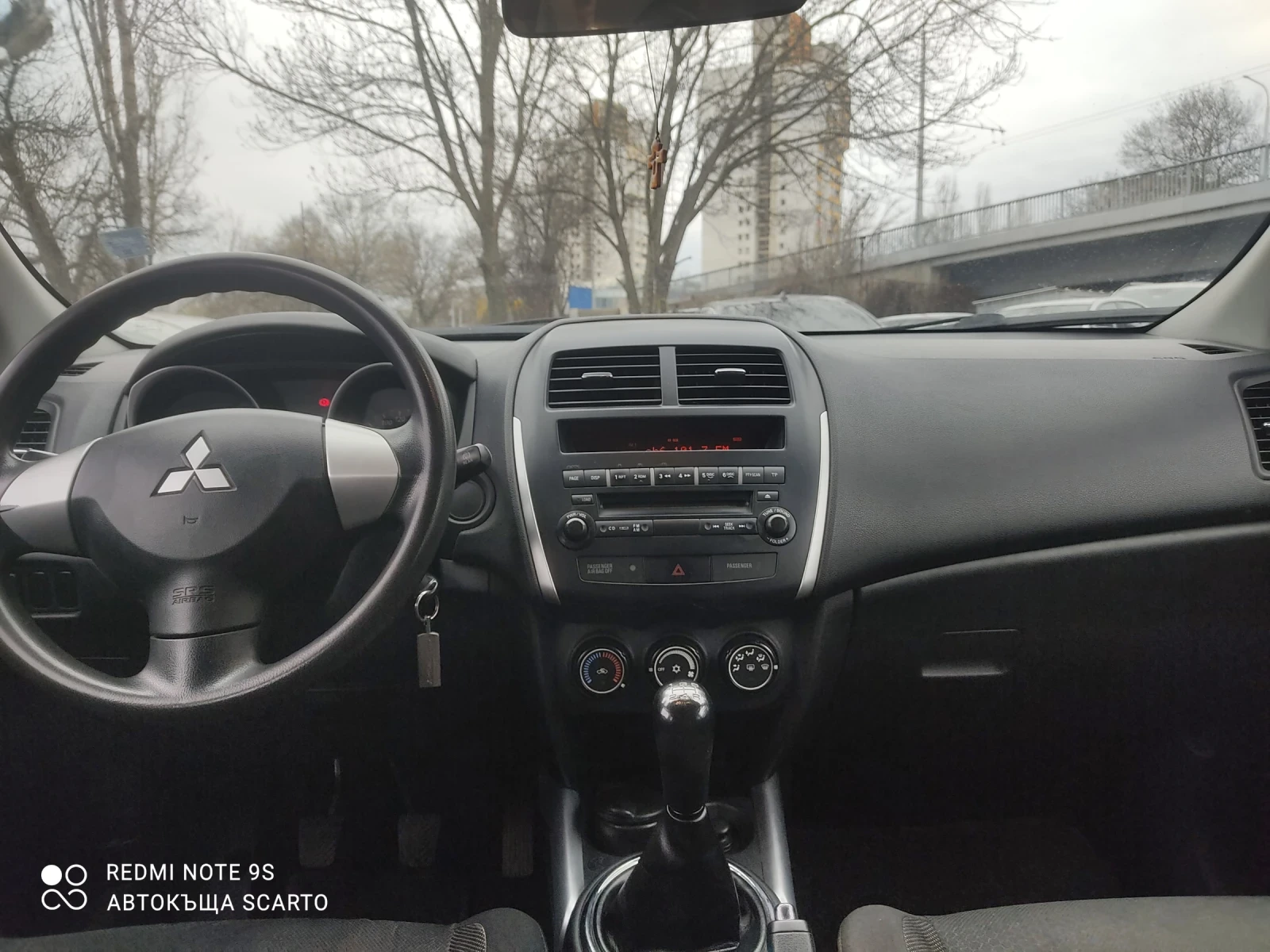Mitsubishi ASX 1.6i/117kc, 2010г, Евро 5, снимка 9 - Автомобили и джипове - 53891641