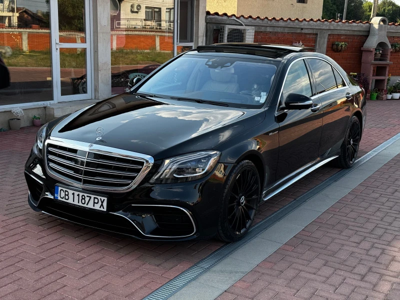 Mercedes-Benz S 350 S63 AMG 2018 OPTIC FULL MAX, снимка 1 - Автомобили и джипове - 46784200