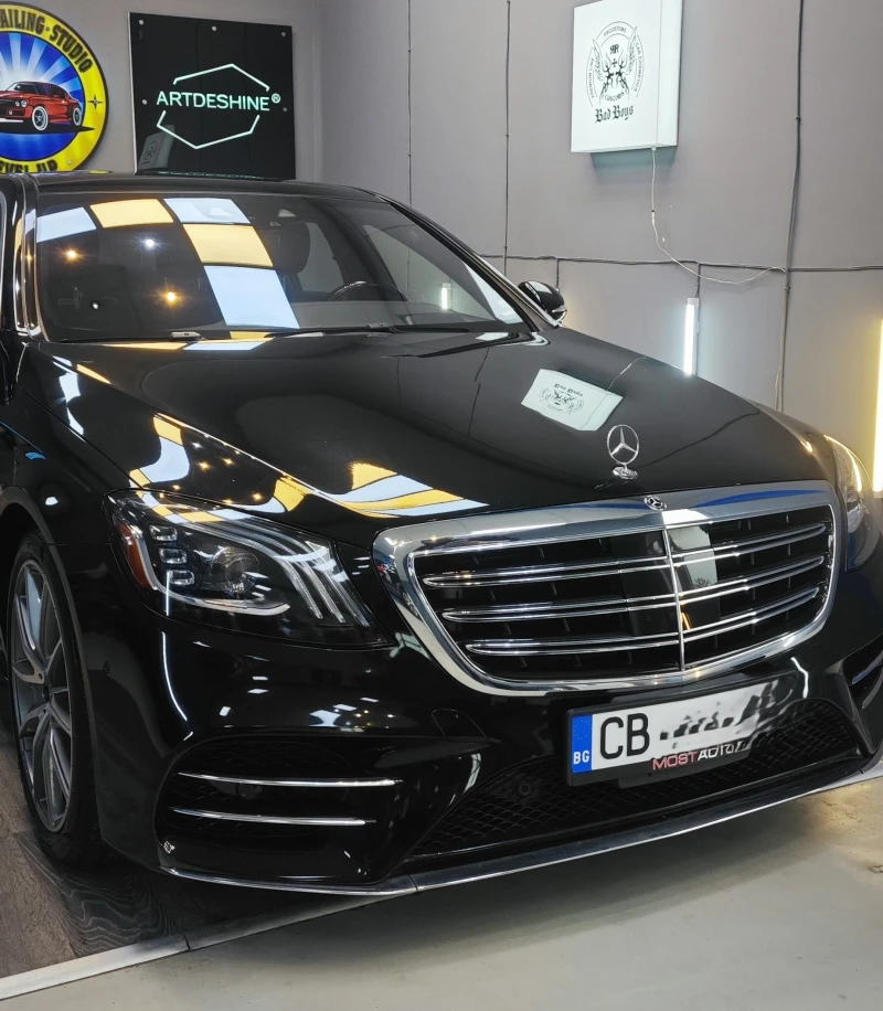 Mercedes-Benz S 560 AMG pack - 59 900 реални!0, снимка 11 - Автомобили и джипове - 48722622