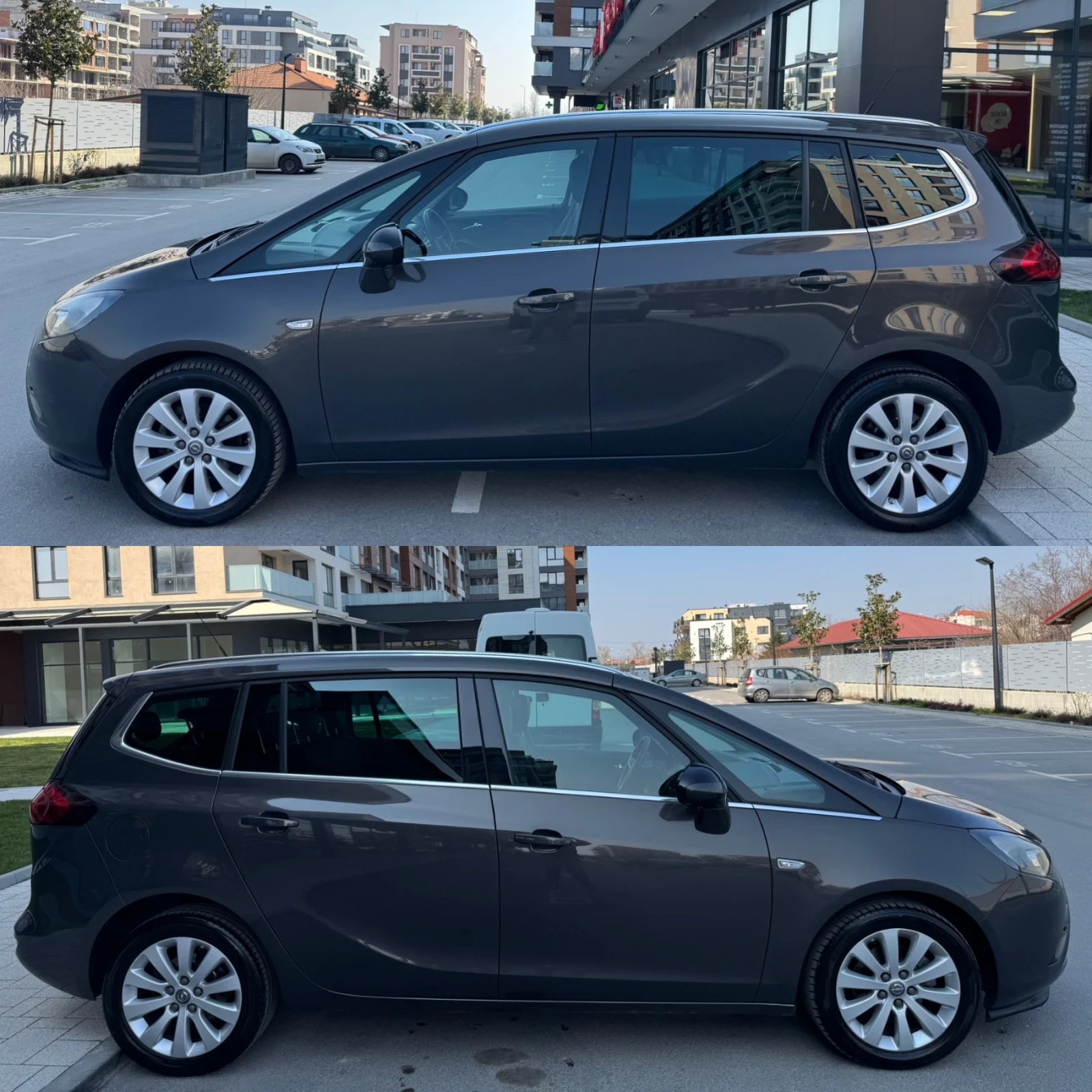 Opel Zafira  1.6i ecoM* COSMO* 7 МЕСТА* КОЖА* EURO 6 - изображение 5