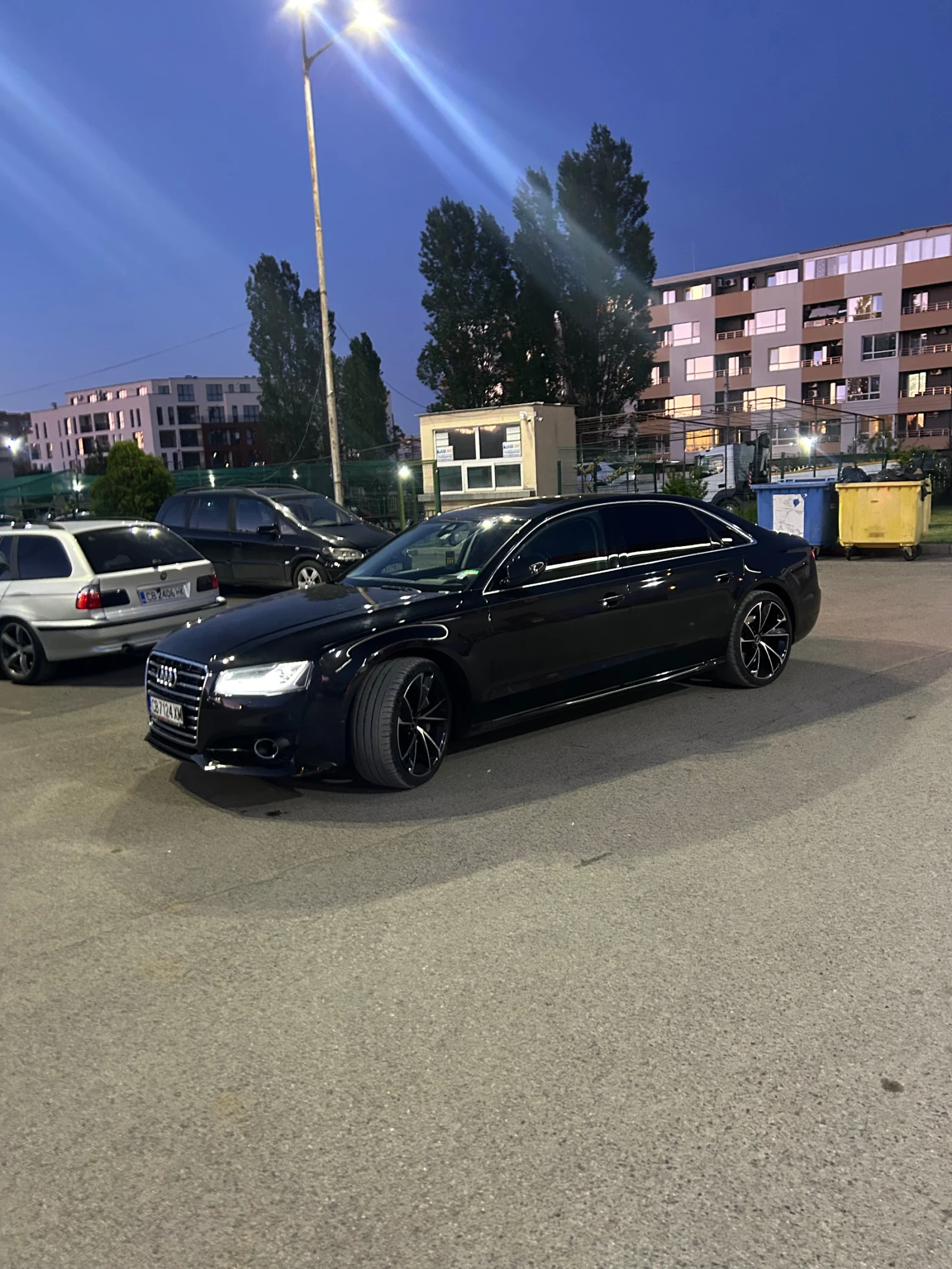 Audi A8  L/4.2TDI/TV/DISTR/BOSE/CAMERA/ОБДУХ/МАСА, снимка 9 - Автомобили и джипове - 54145759