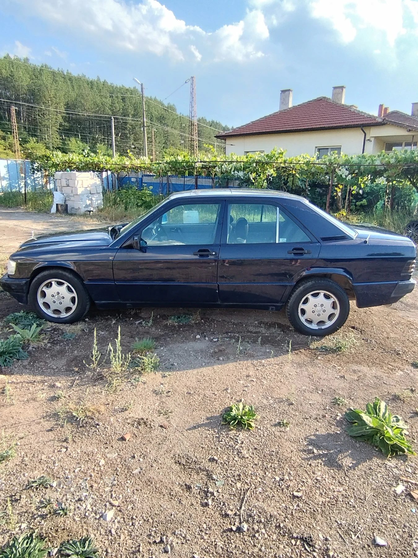 Mercedes-Benz 190 Регистриран, В движение 