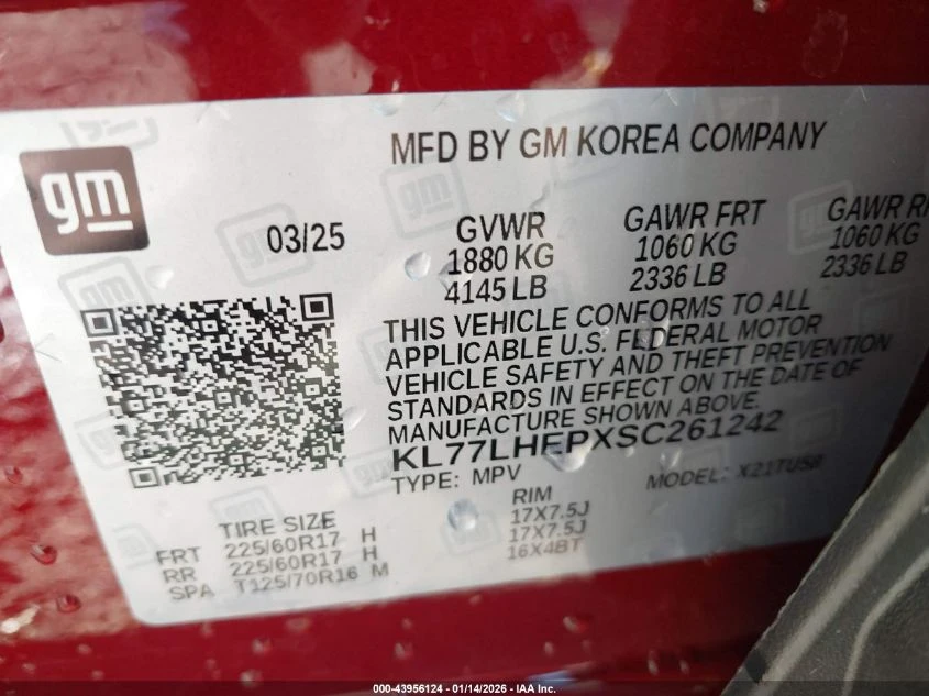 Chevrolet Trax 1.2l Fwd Lt - изображение 9