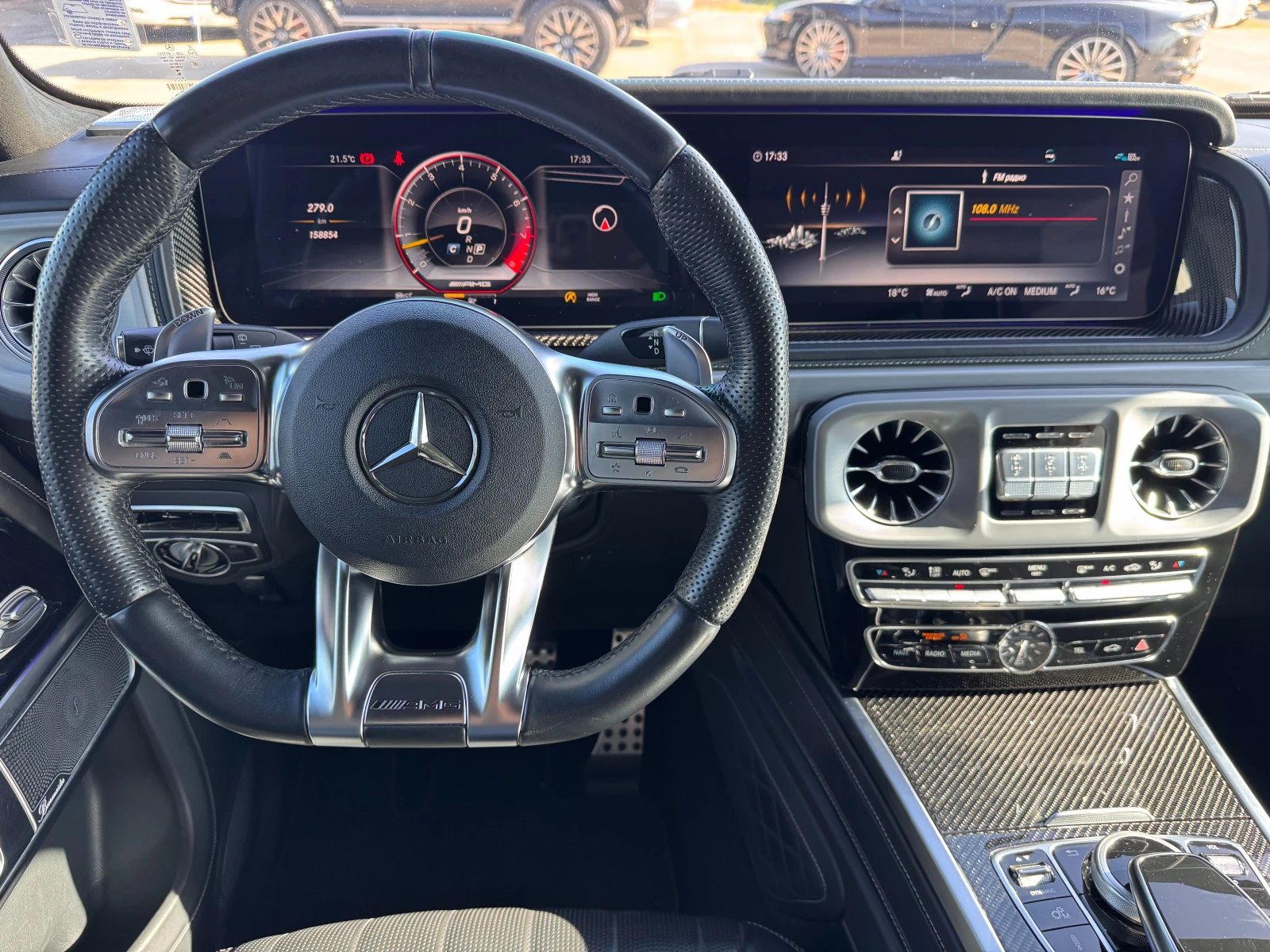 Mercedes-Benz G 63 AMG / BURMASTER / 360 / CARBON /  , снимка 11 - Автомобили и джипове - 54566962