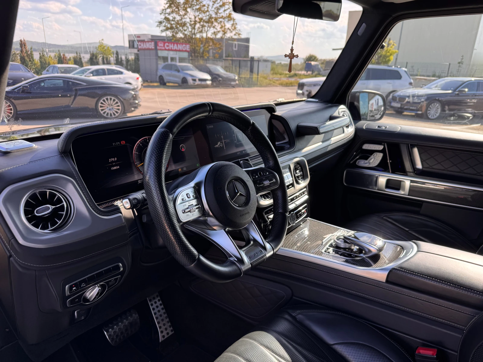 Mercedes-Benz G 63 AMG / BURMASTER / 360 / CARBON /  , снимка 9 - Автомобили и джипове - 54566962
