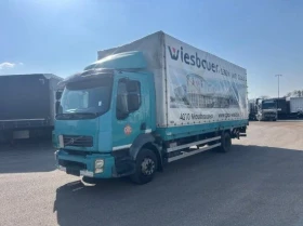 Volvo Fl 240коня, , , брезент, , , , падащ борд , , внос, снимка 1