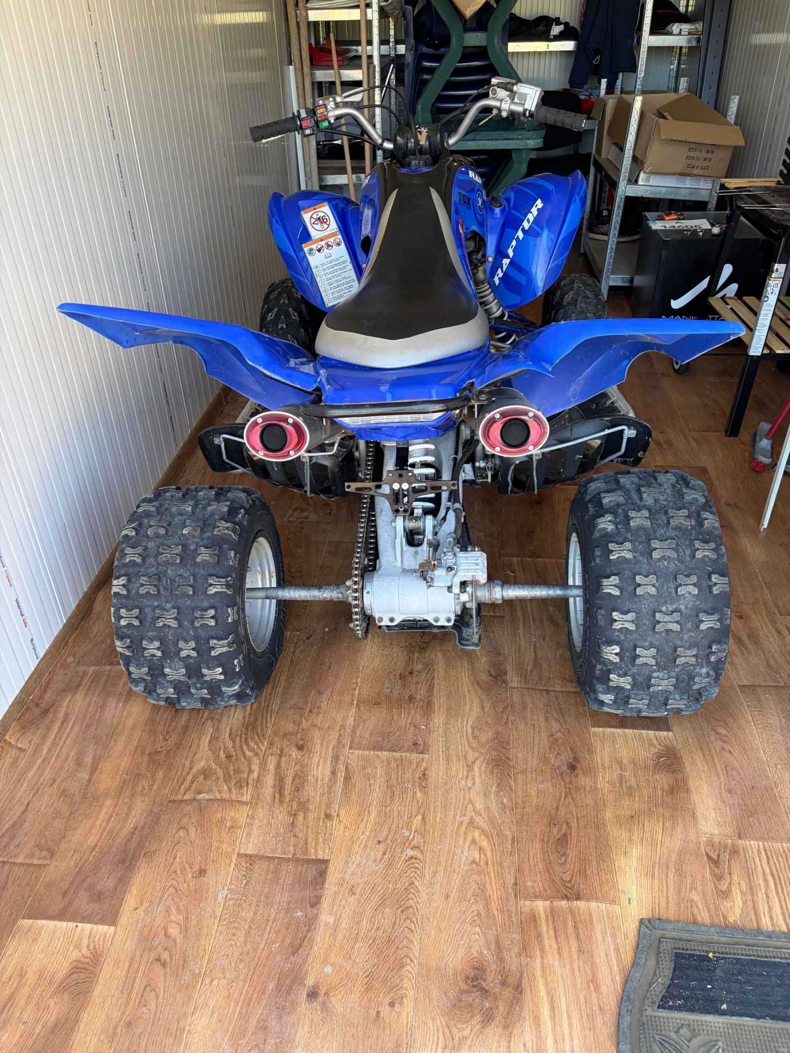 Yamaha Raptor, снимка 6 - Мотоциклети и мототехника - 54968486