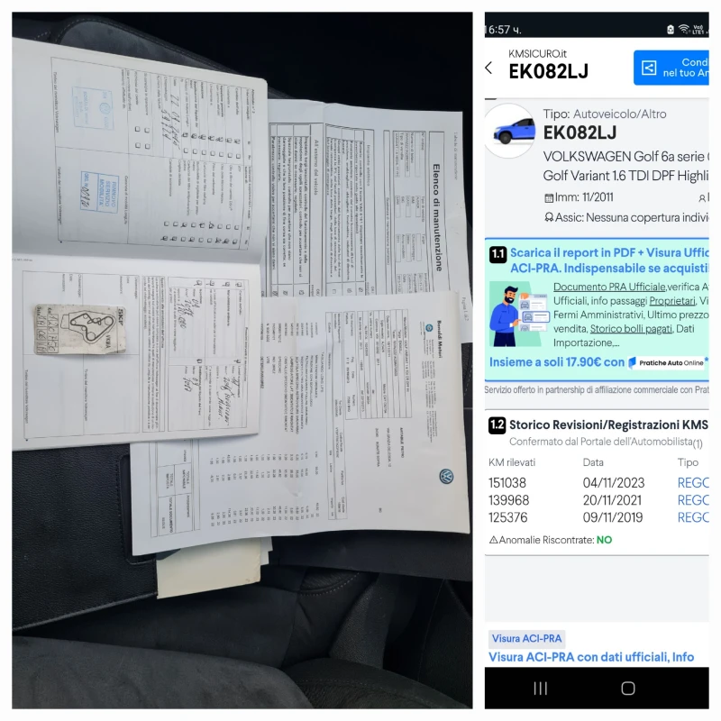 VW Golf 1.6TDI HIGHLINE!!TEMPOMAT!!PARKTRONIC!!CLIMATRONIC, снимка 16 - Автомобили и джипове - 52415353