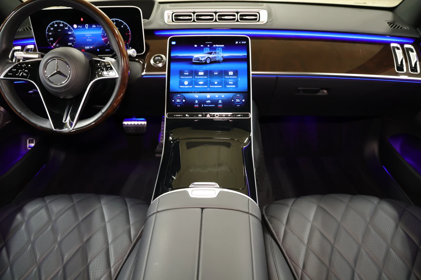 Mercedes-Benz S 450 d Long AMG 3xTV ��������� ���������� ����� ������� | Mobile.bg � ����������� 9