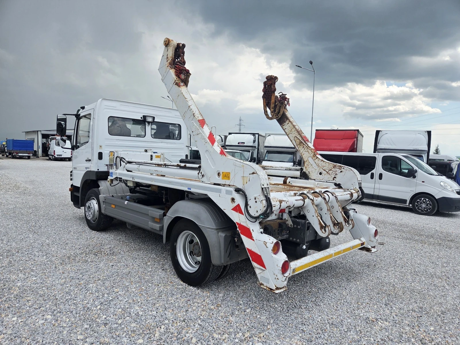 Mercedes-Benz Atego 1226, Контеинеровоз, Климатик - изображение 3