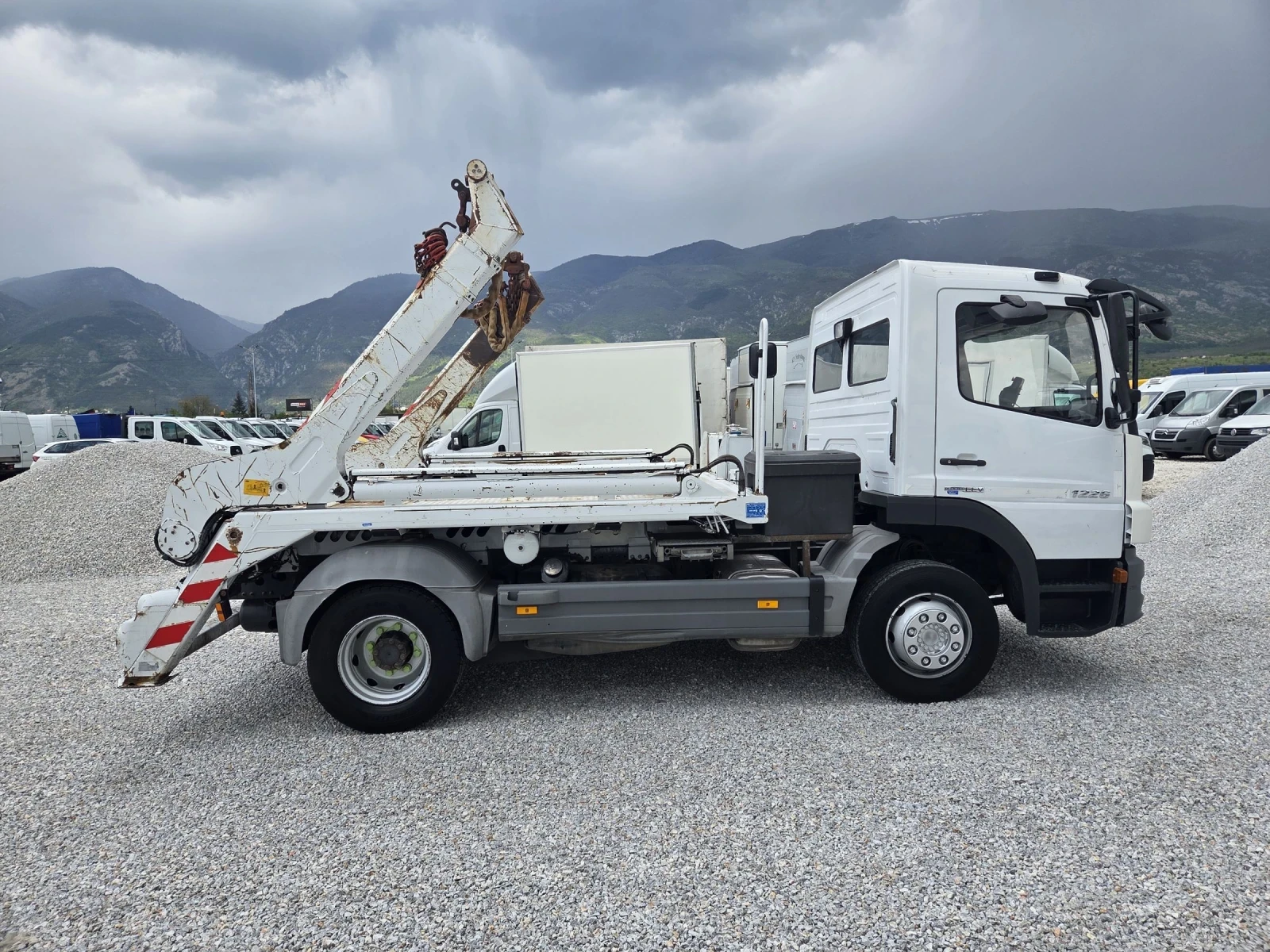 Mercedes-Benz Atego 1226, Контеинеровоз, Климатик - изображение 6
