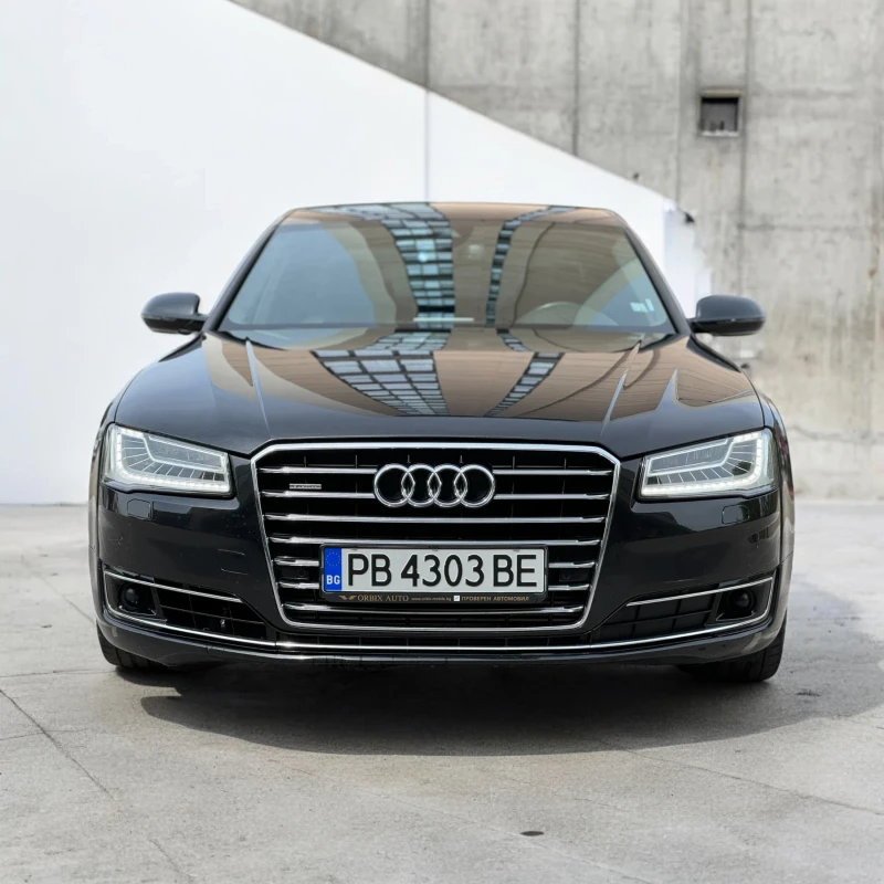 Audi A8 FACELIFT= СМЕНЕНИ ВЕРИГИ= MATRIX= ALCANTARA, снимка 2 - Автомобили и джипове - 45964525