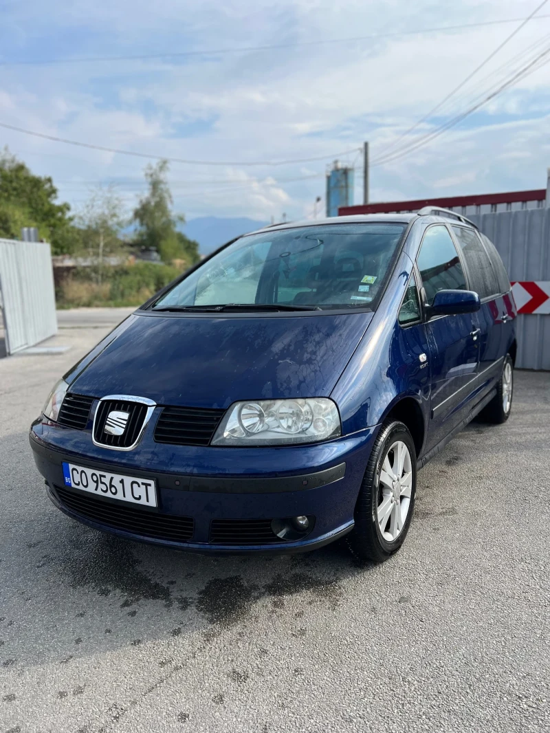 Seat Alhambra 1.8T КОЖА/АЛКАНТАРА, снимка 1 - Автомобили и джипове - 47500397