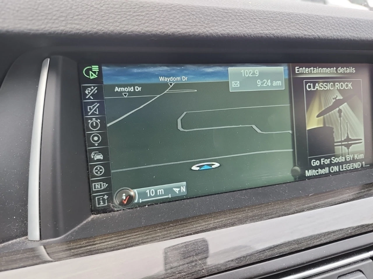 BMW 535 * АВТО КРЕДИТ* ЦЕНА ДО БГ * Сервизна история *  - изображение 8