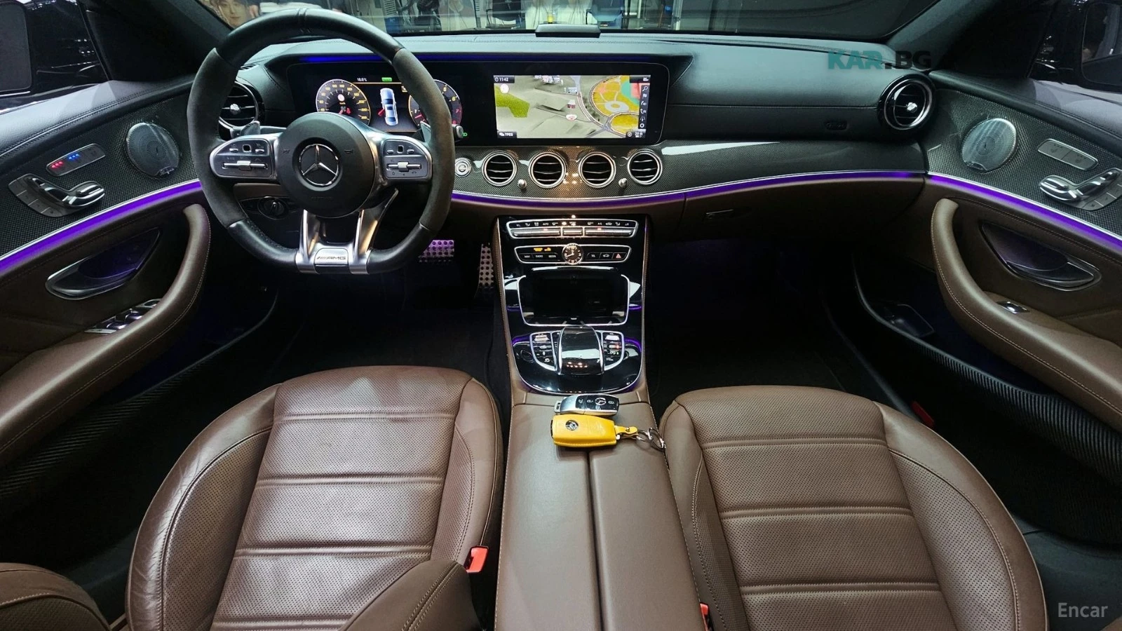 Mercedes-Benz E 53 AMG 4MATIC* DISTRONIC* ПОДГРЕВ* ОБДУХВАНЕ* 360* КАМЕРА, снимка 6 - Автомобили и джипове - 54865429