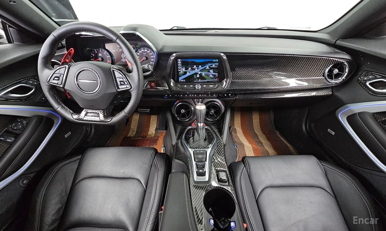Chevrolet Camaro SS* 6.2* V8* ПОДГРЕВ* ОБДУХВАНЕ* КАМЕРА* КЕЙЛЕС* , снимка 7 - Автомобили и джипове - 55308579
