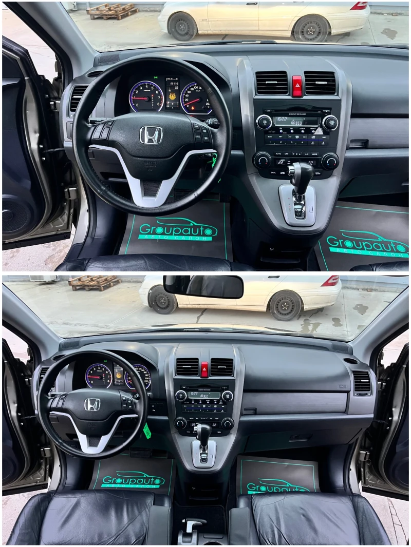 Honda Cr-v 2, 0i-4x4/АВТОМАТИК/ПАНОРАМА/КОЖА/ПОДГРЕВ/ТОП!!!, снимка 9 - Автомобили и джипове - 52431417