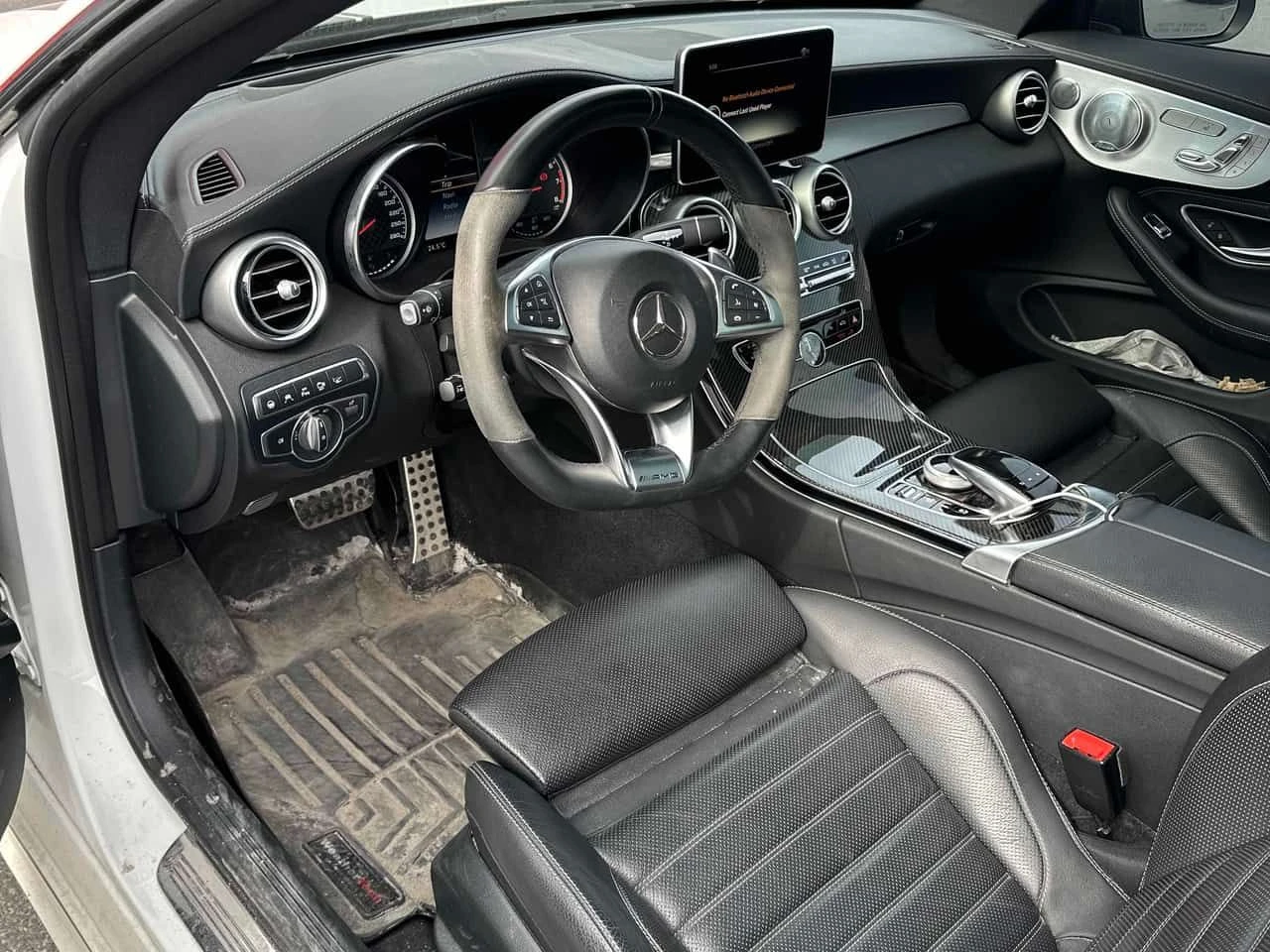 Mercedes-Benz C 43 AMG * HEAD-UP * DISTRONIC * 360 * KEYLESS * SUNROOF, снимка 7 - Автомобили и джипове - 54784689