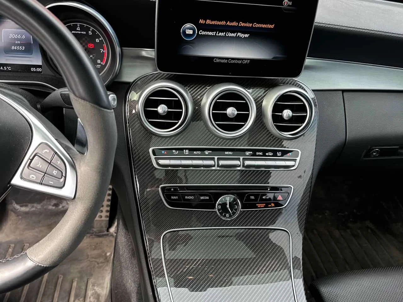 Mercedes-Benz C 43 AMG * HEAD-UP * DISTRONIC * 360 * KEYLESS * SUNROOF, снимка 9 - Автомобили и джипове - 54784689