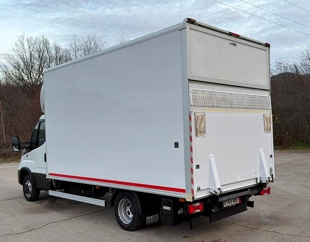 Iveco 35c18 HI-MATIC* БОРД 850kг* LED* КЛИМА* ТОРСИОН* до 3.5т, снимка 5 - Бусове и автобуси - 50679584