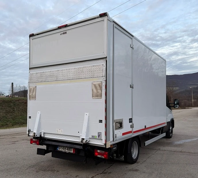 Iveco 35c18 HI-MATIC* БОРД 850kг* LED* КЛИМА* ТОРСИОН* до 3.5т, снимка 6 - Бусове и автобуси - 50679584