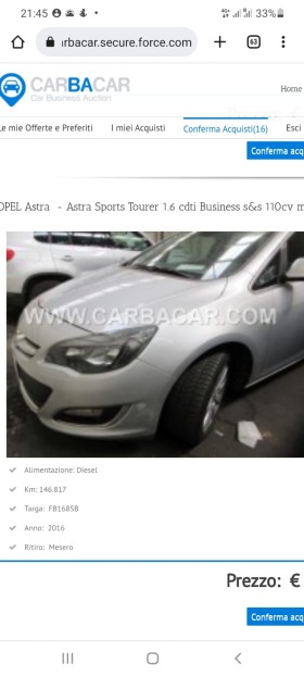 Opel Astra 1.6CDTI BUSINESS | Mobile.bg   15