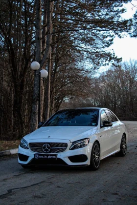 ����� �� �������� �� Mercedes-Benz C 450 AMG 4MATIC * BURMESTER * ������� � �� * ���������� * 