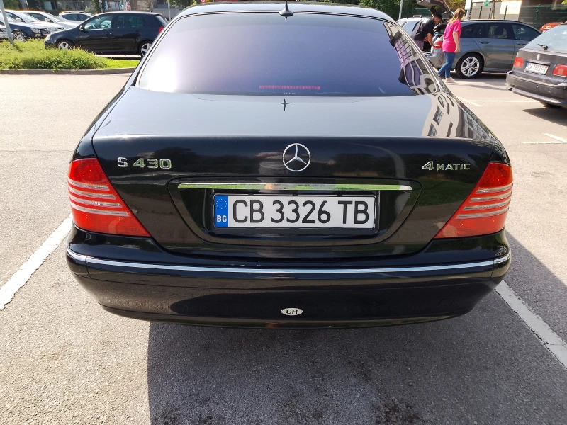 Mercedes-Benz S 430 4.3i 4матик  БАРТЕР, снимка 8 - Автомобили и джипове - 51364999