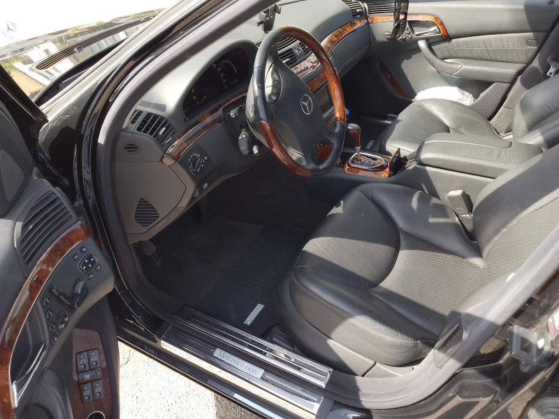 Mercedes-Benz S 430 4.3i 4матик  БАРТЕР, снимка 12 - Автомобили и джипове - 51364999