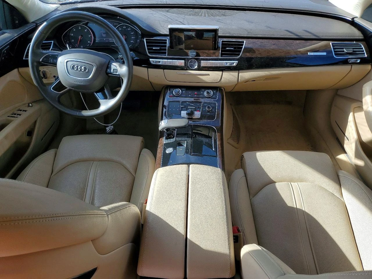 Audi A8 L QUATTRO| BOSE| ОБДУХ| РЕАЛЕН ПРОБЕГ, снимка 8 - Автомобили и джипове - 54586851