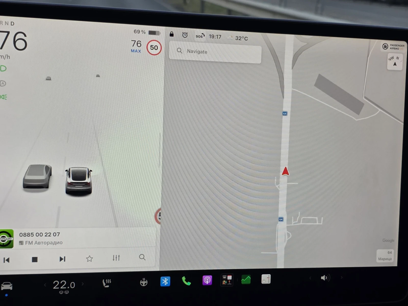 Tesla Model Y LONG RANGE/ DUAl MOTOR/ GERMANY/ НАЛИЧНА, снимка 15 - Автомобили и джипове - 55930818